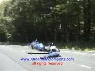 Yamaha R6 - Wheelie Crash