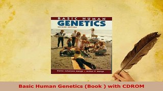 PDF  Basic Human Genetics Book  with CDROM PDF Full Ebook