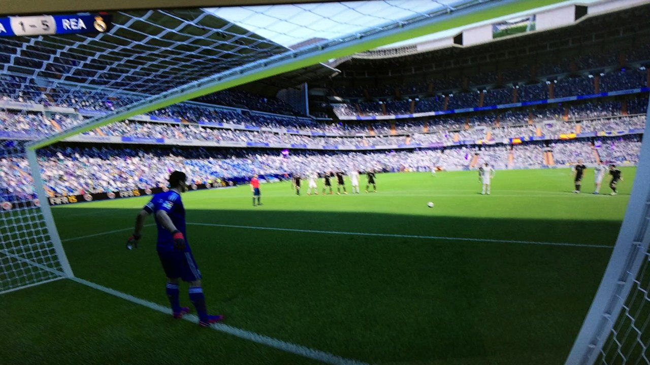 amazing penalty CR7  /// HAHAHAH