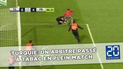 Un arbitre passé à tabac en plein match en Turquie