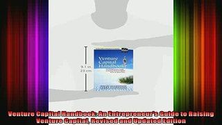 READ book  Venture Capital Handbook An Entrepreneurs Guide to Raising Venture Capital Revised and Full Free