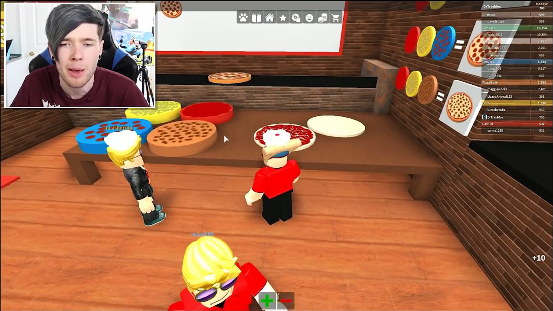 Working At A Pizza Place Roblox Video Dailymotion