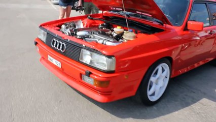 Audi Coupé/Quattro/ Coupé S2 träff/meeting/treffen(pure and lovely sound)