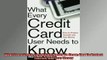 FREE DOWNLOAD  What Every Credit Card Holder Needs To Know How To Protect Yourself and Your Money  FREE BOOOK ONLINE