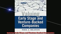 READ FREE Ebooks  Valuing Early Stage and Venture Backed Companies Full Free