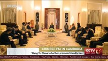 Chinese foreign minister: China to further promote friendly ties with Cambodia