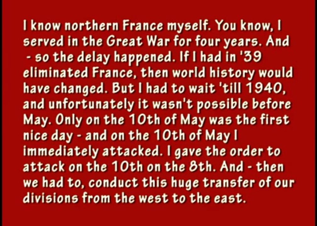 Hitler'in gündelik konuşma sesi ile tek kaydı (ingilizce altyazı)