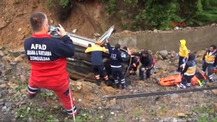 Zonguldak Kaza Gün Aydınlanınca Fark Edildi; 1 Ölü, 1 Yaralı
