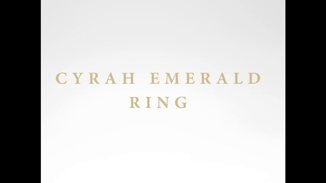 Exclusive Cyrah Emerald Ring