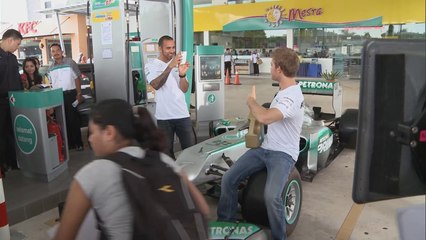 The flaming gold in F1 - petrol and fuel