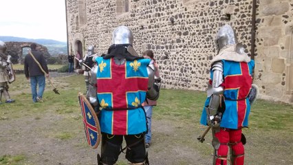 16-04-24 - Entraînement Corvus / Bannerets - premier combat