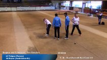 Fin finale tableau B, septième étape du Super 16 Féminin, Sport Boules, Villefranche-sur-Saône 2016