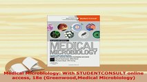 PDF  Medical Microbiology With STUDENTCONSULT online access 18e GreenwoodMedical Read Online