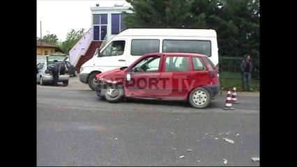 Report TV - Automjeti humb kontrollit në Krujë, plagosen rëndë tre persona
