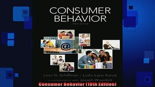 READ book  Consumer Behavior 10th Edition READ ONLINE