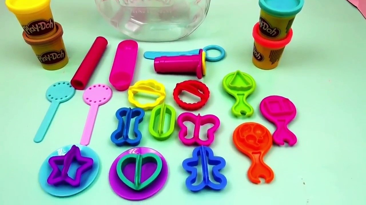 Bonbon Play Doh Glas Candy Jar français – Faire des bonbons et des sucreries demo