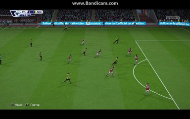BPL 6 Тур. Астон Вилла - Норвич 0:2. Mbokani, 78'