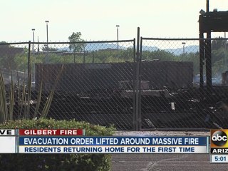 Investigation begins into cause of five-alarm Gilbert fire