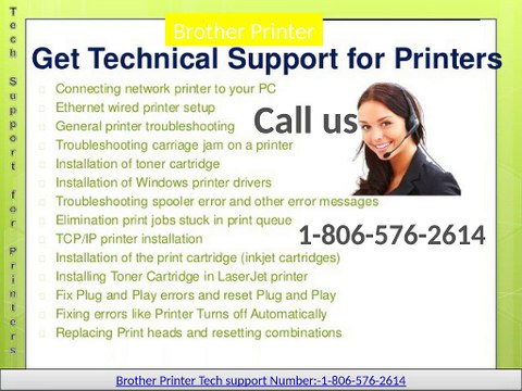 Issue In Printer Call Brother Printer Tech Support 1-806-576-2614