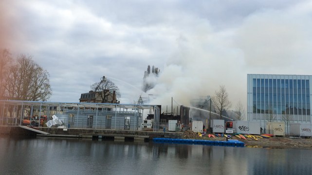 Incendie au pavillon Savare