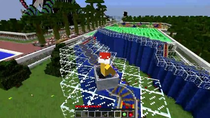 태경 쁘띠허브 놀이공원에 데이트가다! (염장컨텐츠 마인크래프트) [태경]