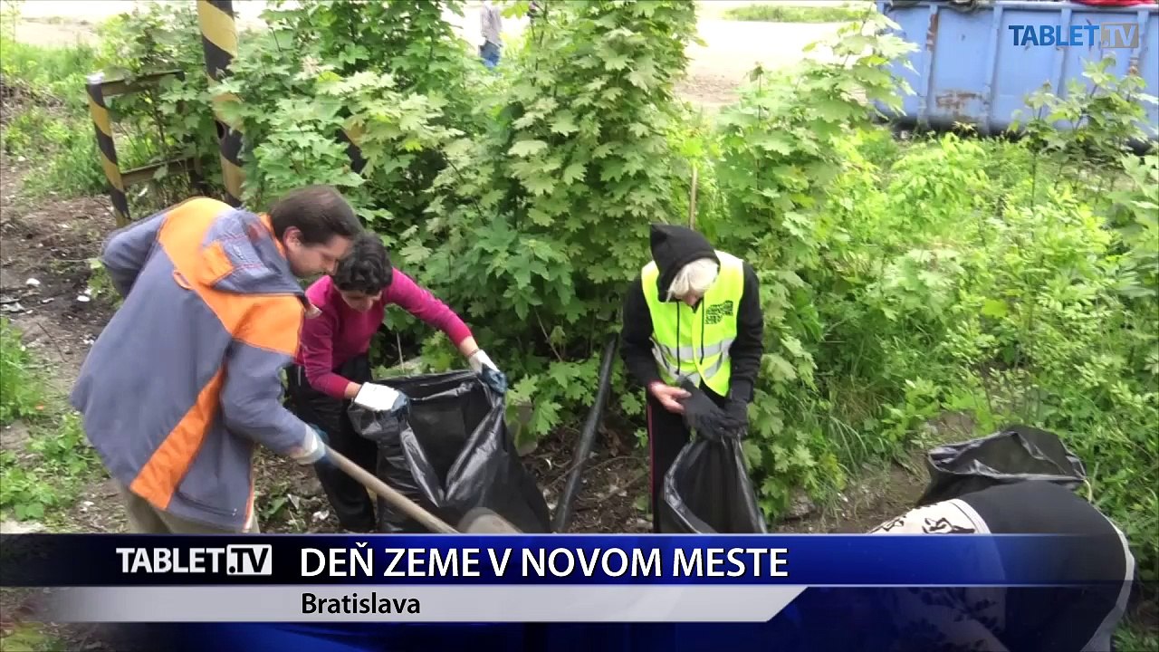 BRATISLAVA: Na Deň Zeme sadili v Novom Meste stromy a čistili  lesopark