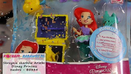 Disney Princess - Hasbro - Ariel's Treasure Chest / Skrzynia Skarbów Arielki - B5334 B5336