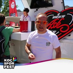 Gün boyu nefis Türk Kahvesi ikramı için Arçelik etkinlik alanında! #KocSporFest #BizdeVariz