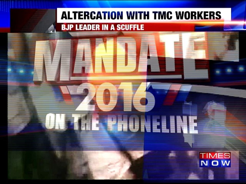 BJP's Rupa Ganguly Pushes TMC Worker in Howrah