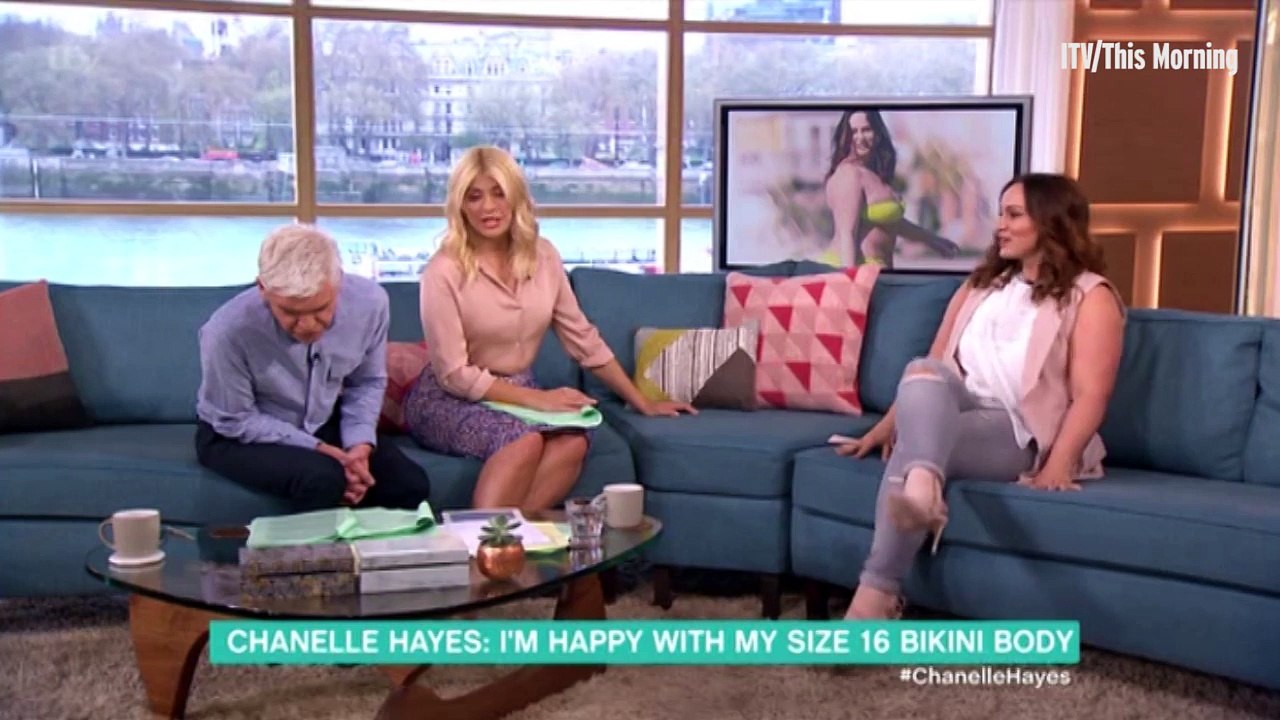 Unconvinced Holly Willougby and Phillip Schofield grill 'liar' Chanelle Hays over weight gain and fitness DVD bid
