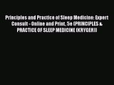 [Read book] Principles and Practice of Sleep Medicine: Expert Consult - Online and Print 5e