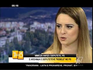 7pa5 - E ardhmja e deputeteve (rebele) ne PS - 25 Prill 2016 - Show - Vizion Plus