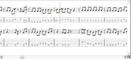 SCANDAL Departure :: Bass Vocal Tab