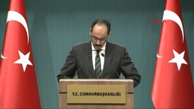 Cumhurbaşkanlığı Sözcüsü Kalın'dan 'Kilis' Açıklaması; Bilinçli Olarak Yapıldığı Konusunda Bize...