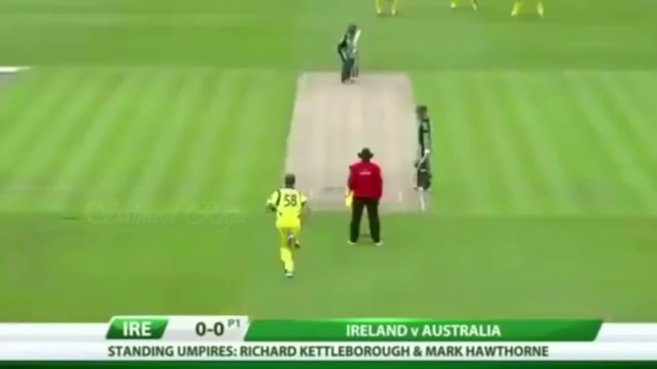 Brett Lee Double Hat -Trick Wickets Clean Bowled