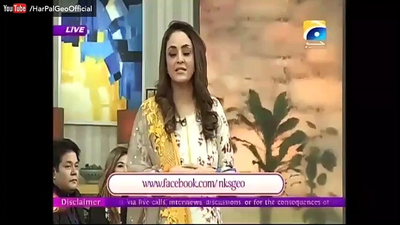 Nadia Khan Show - 25 April 2016 Part 1