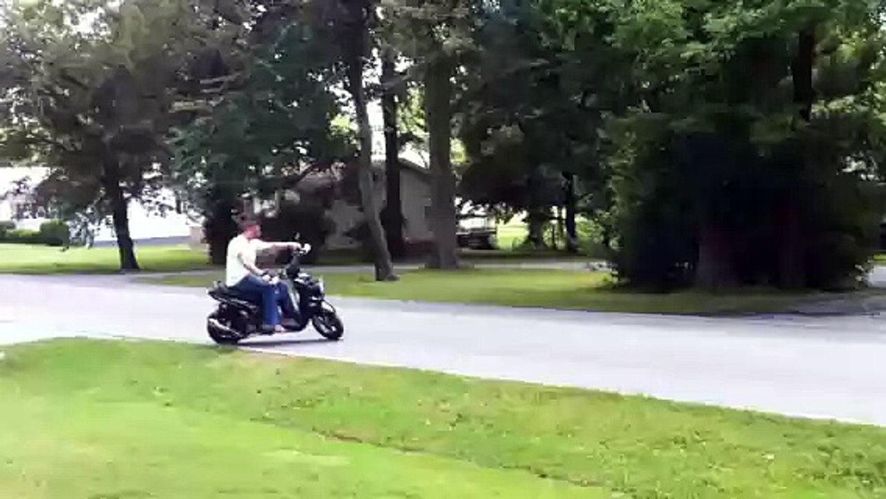 Yamaha Zuma 125 215cc kit wheelie big bore scooter