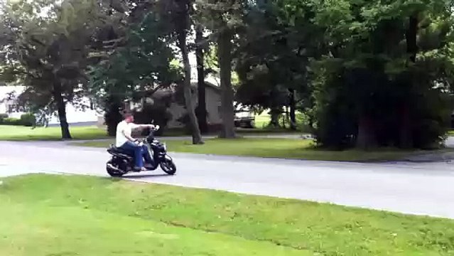 Yamaha Zuma 125 215cc kit wheelie big bore scooter