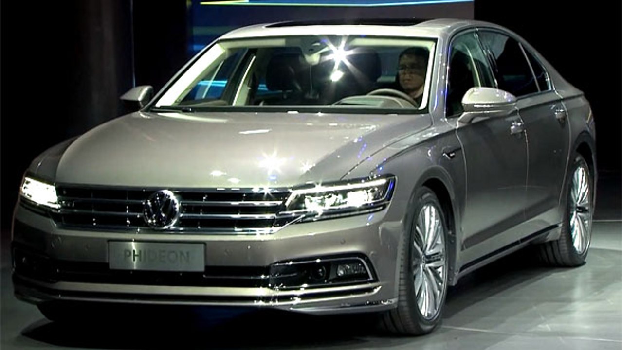 Vokswagen auf der Auto China 2016 in Peking