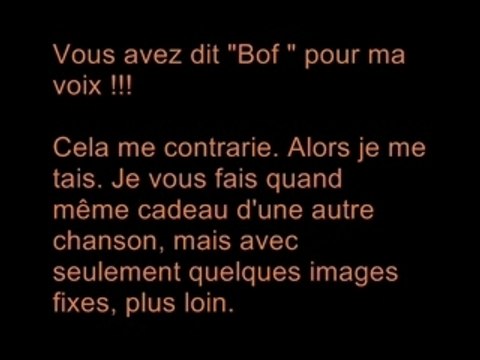 Renaud - Elle est facho (et vote Sarko) -