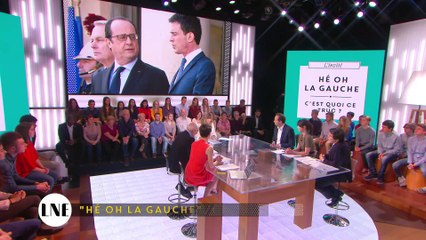 "Hé oh la gauche" : C'est quoi ce truc ? - La Nouvelle Edition - 25/04/16 - CANAL +