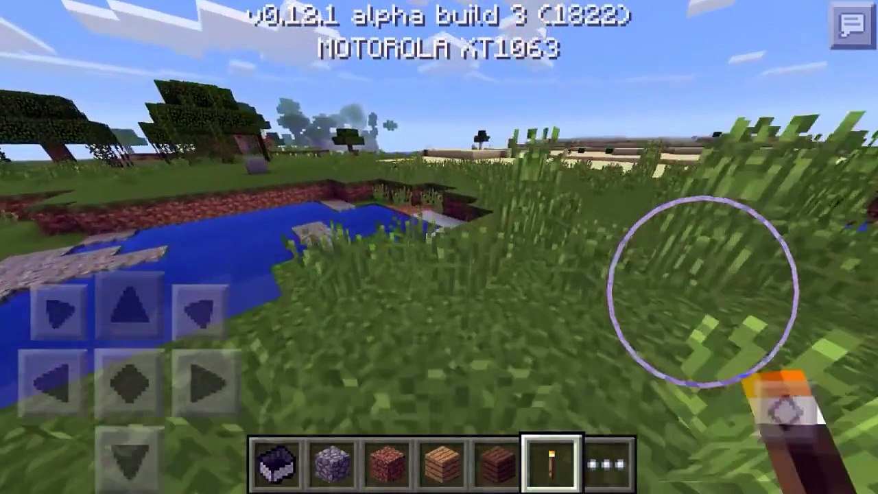 ¿Cómo funcionan los nuevos controles de Minecraft PE 0.12.1? Tutorial