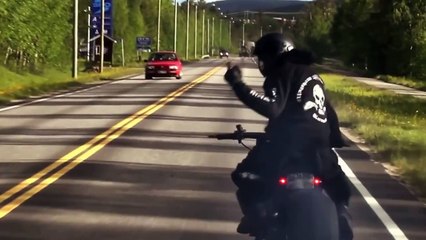 Drifting a 240Hp Suzuki Hayabusa