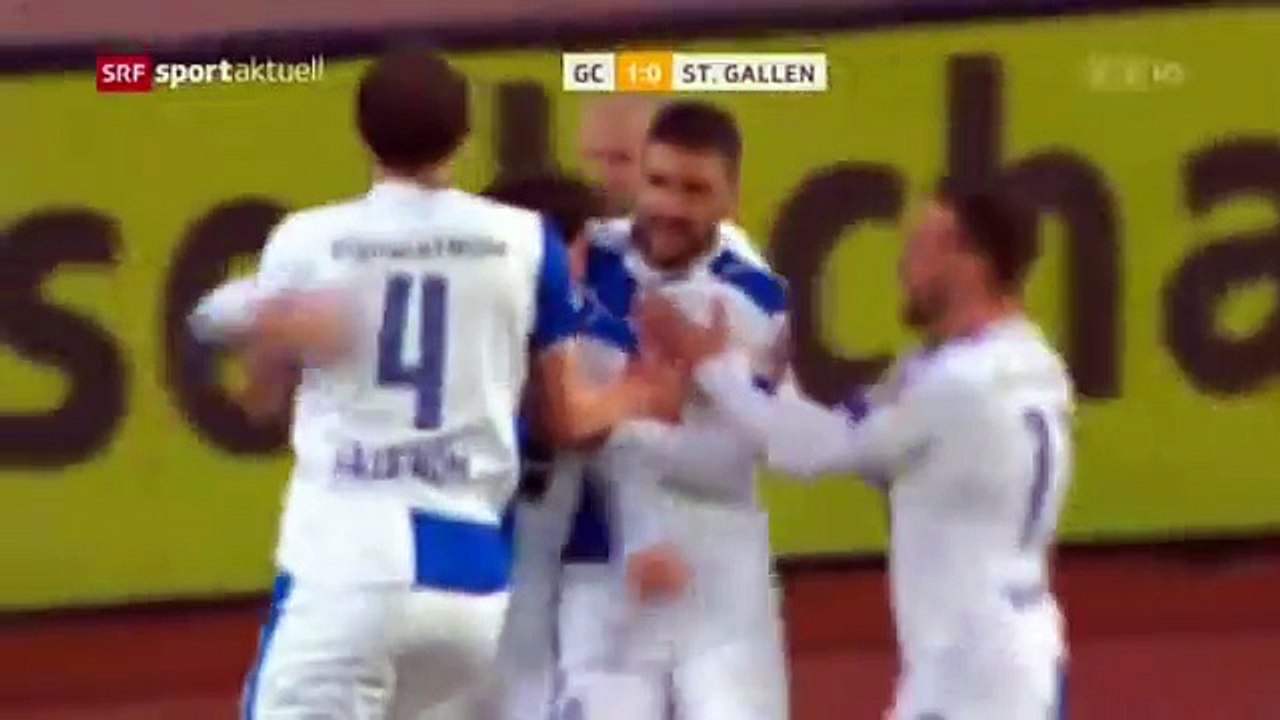 Grasshopper Club Zürich 2:0 FC St. Gallen 23.04.16 (30.Runde 2015/16)