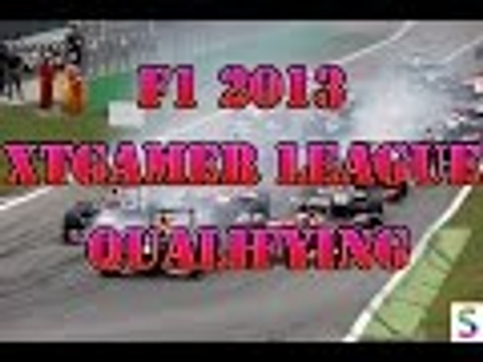 F1 2013 XTgamer Racing League - Season 01 - Round 13 Italian GP Qualifying
