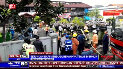 Menkumham Janji Usut Tuntas Kerusuhan di LP Banceuy