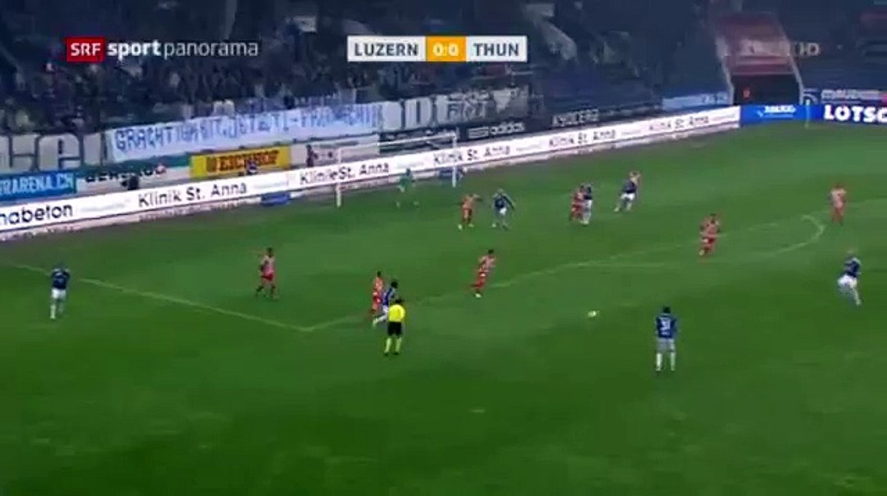 FC Luzern 1:0 FC Thun 24.04.16 (30.Runde 2015/16)
