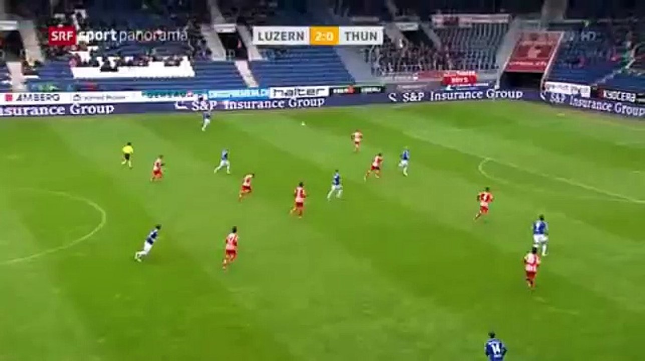 FC Luzern 3:0 FC Thun 24.04.16 (30.Runde 2015/16)