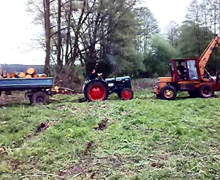 Famulus RS14/36 und Tih 445 beim HW60 rausziehen...