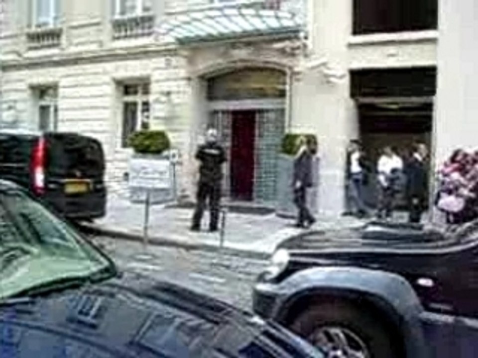 Sortie des Tokio Hotel - hotel PARIS - 16.06.07
